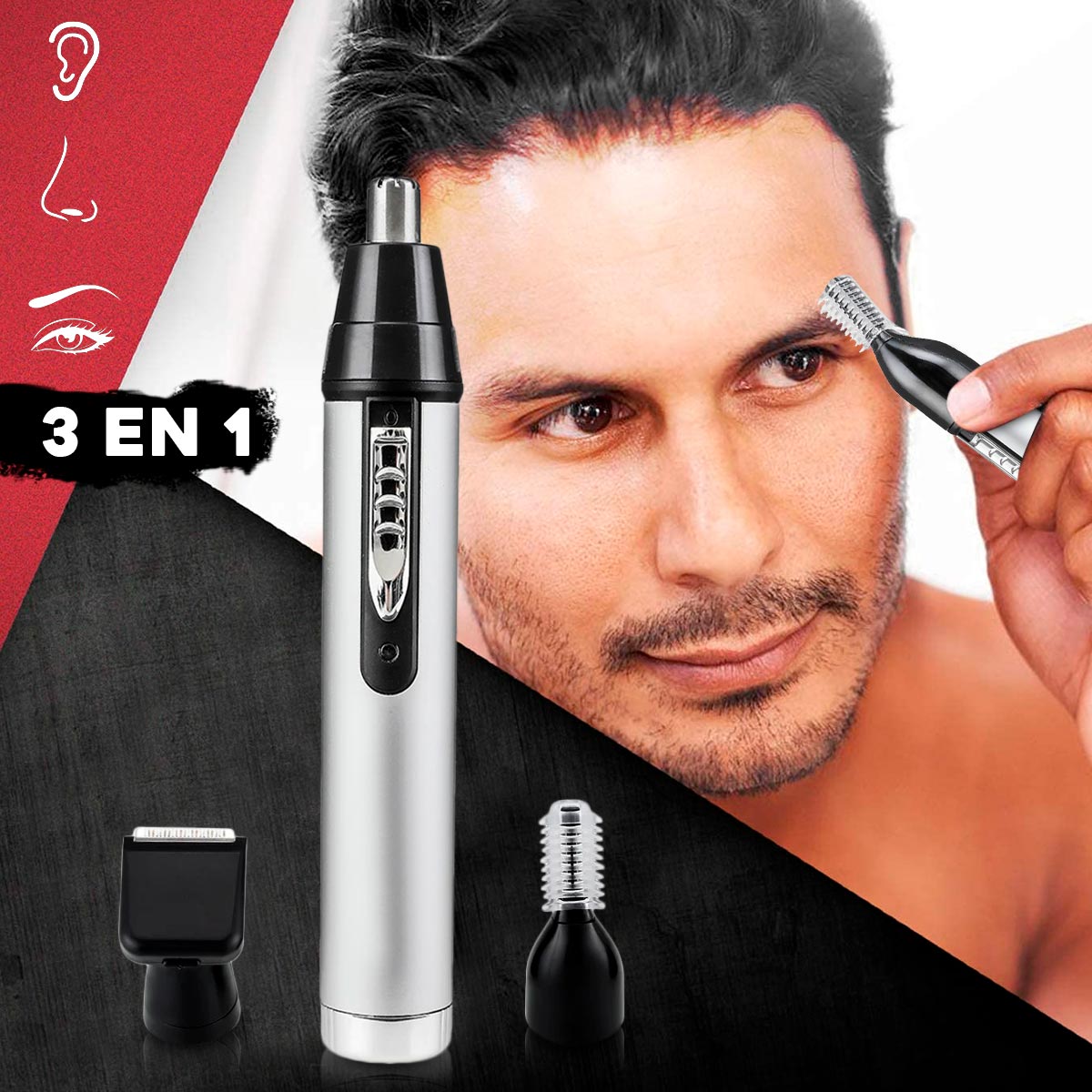 Miniatura 2 de Maquina Afeitadora Electrica 3 En 1 6651